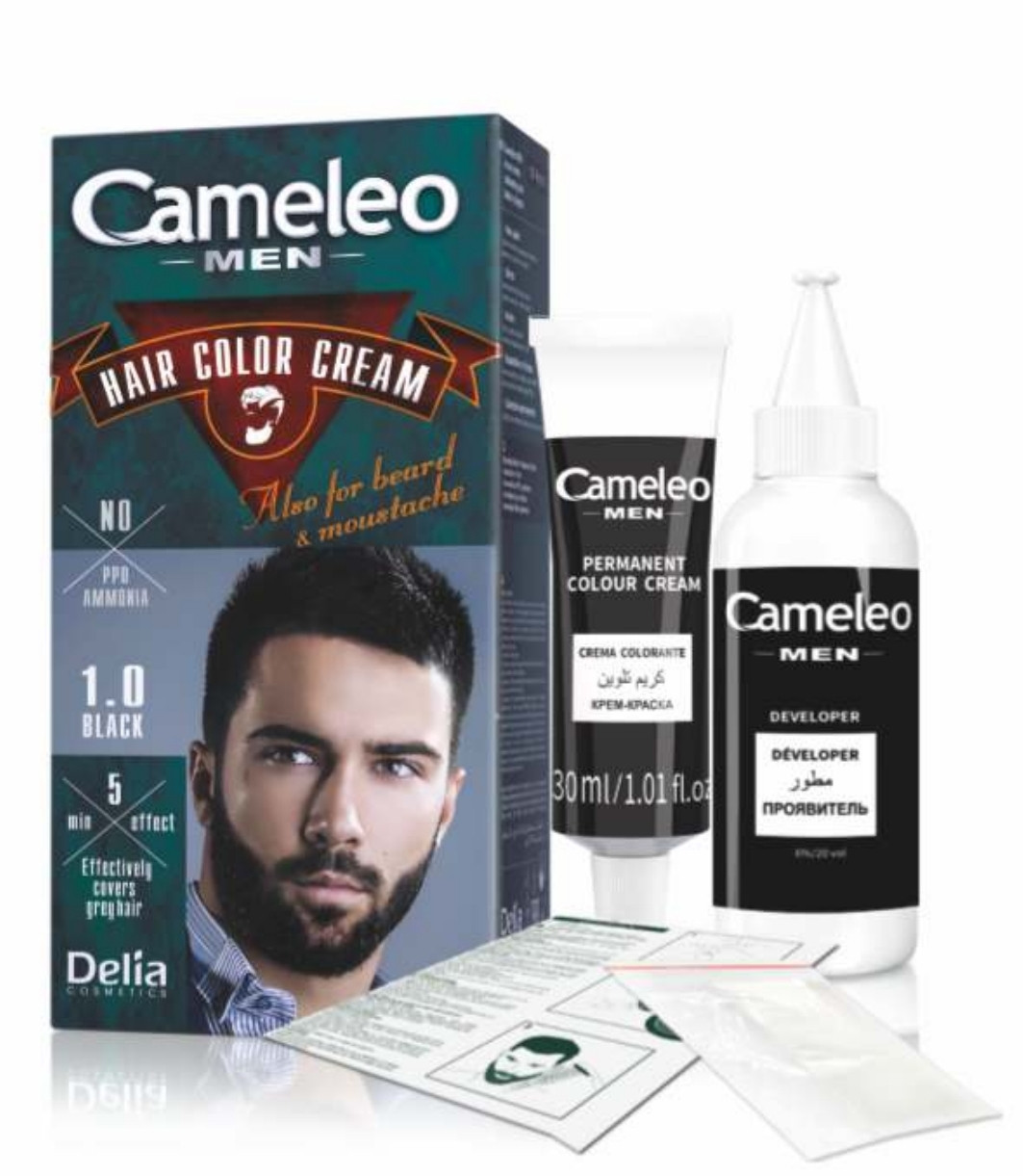 Delia Чоловіча фарба для волосся, бороди і вусів Cameleo Men