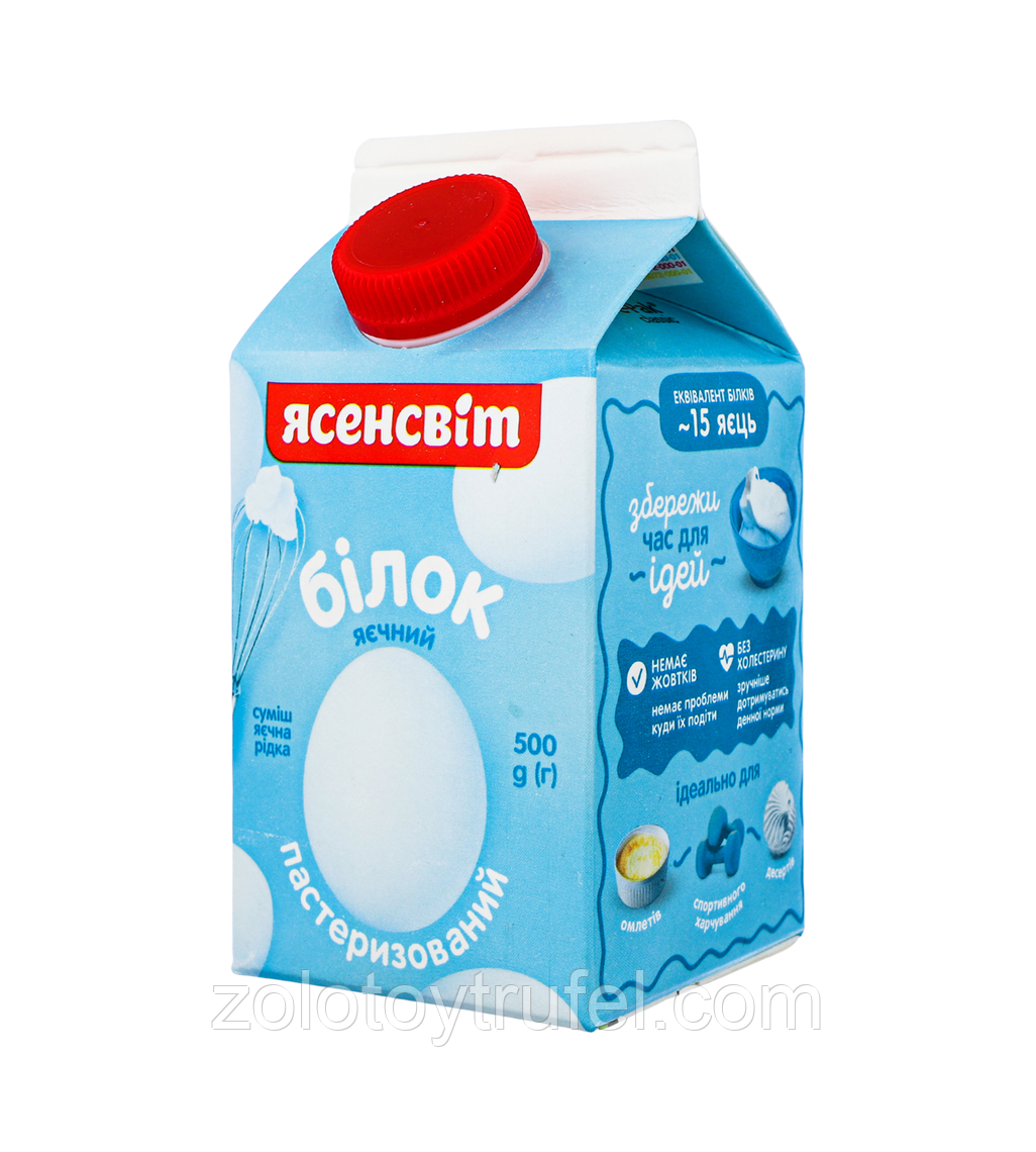 Білок яєчний рідкий Tetra-Pak ЯСЕНСВІТ, 500 г