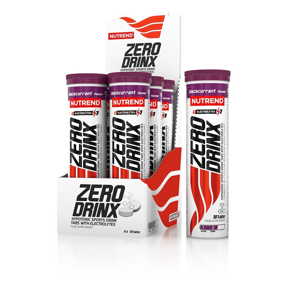 Ізотонік Zerodrinx Tabs 18 шт. (чорна смородина)