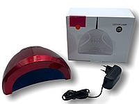 Профессиональная UV/LED лампа SUNone для полимеризации гель-лака, 48 Вт. Красный