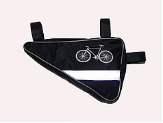 Велосумка органайзер під раму велосипеда (чорний)