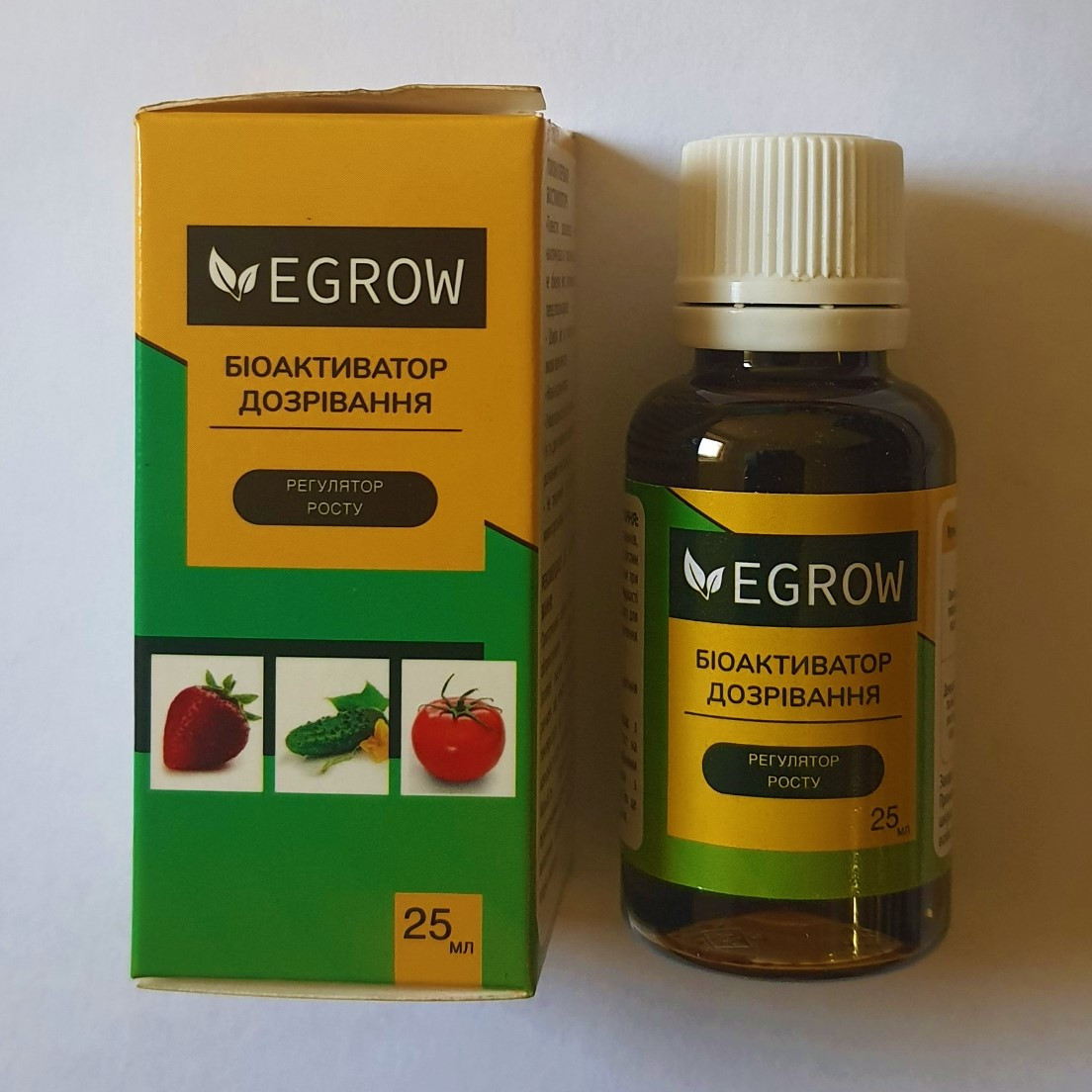 Біостимулятор дозрівання плодів Egrow, 25 мл