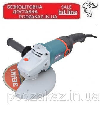 Кутова шліфмашина Зеніт Профі ЗУШ-230/2500
