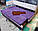 Диван для кухні фіолетовий зі спальним місцем тканина антикот, фото 5