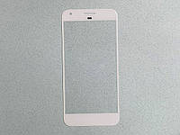 Google Pixel XL White стекло дисплея (экрана, тачскрина) на замену, белое.