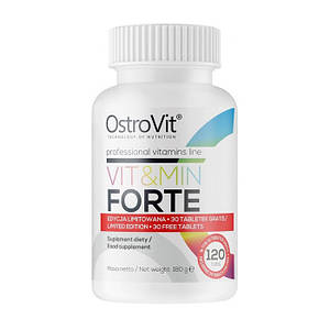 Вітамін З OstroVit Vit & Min Forte 120 tabs