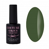 Гель-лак Couture Colour 124 зелений хакі, 9 мл