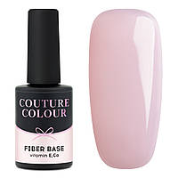 Основа під гель-лак із нейлоновим волокном COUTURE Colour Fiber Base 9мл, #Clear Pink