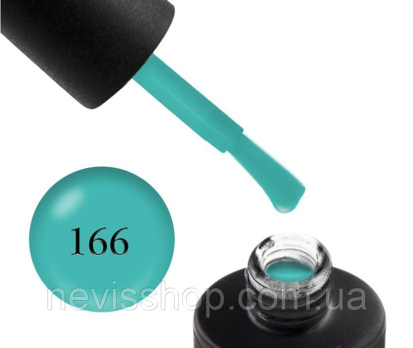 Гель-лак Couture Colour Joy 166 м'ятна бірюза, 9 мл