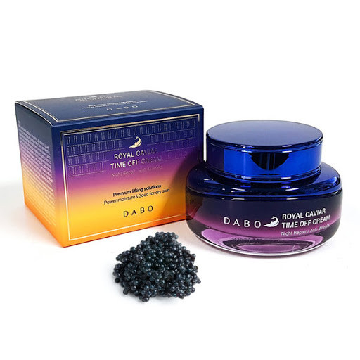 DABO Royal Caviar Time Off Cream Преміальний нічний ліфтинг крем із королівською ікрою 55 мл