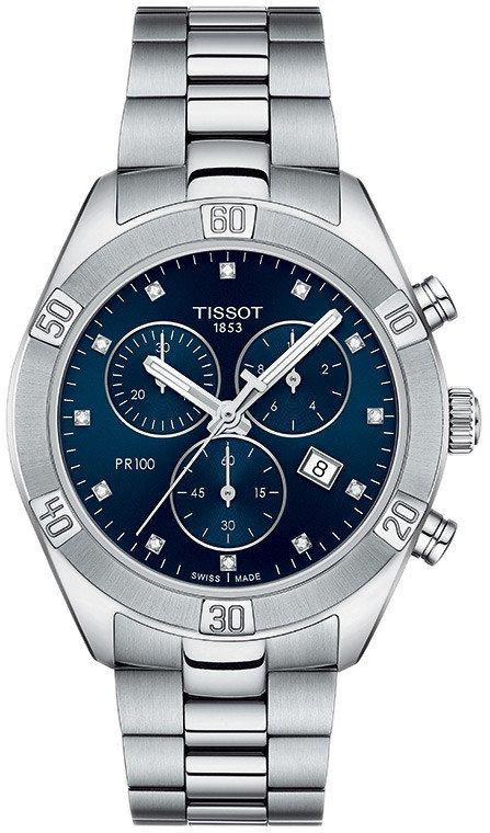 Жіночі Годинники Tissot T101.917.11.046.00 Quartz 100m Chronograph