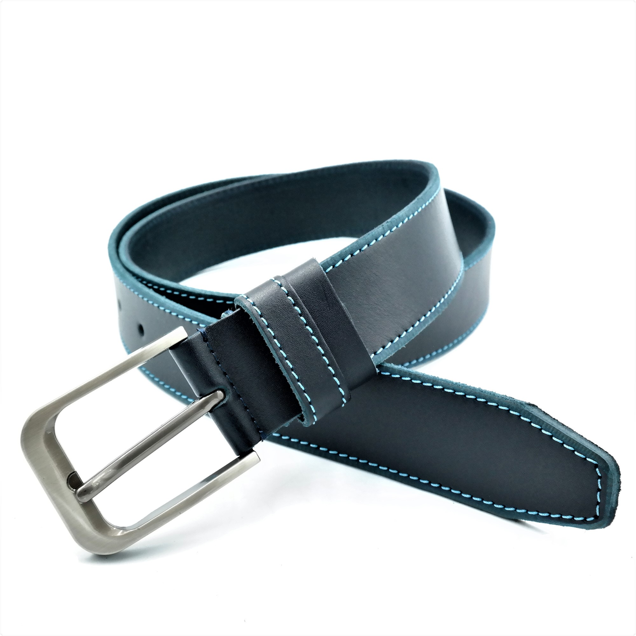 Шкіряний ремінь Weatro nw-bel-m4k-0014 Чорний, фото 1