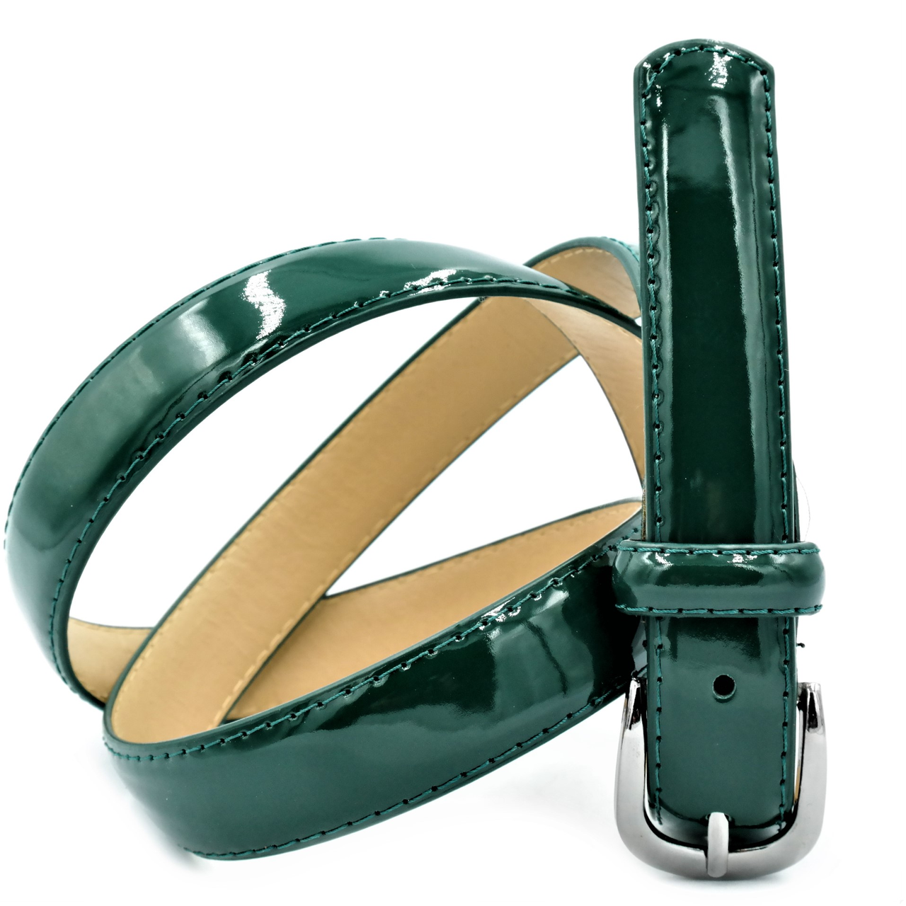 Жіночий ремінь Weatro nwzh-25-0027 Темно-зелений, фото 1