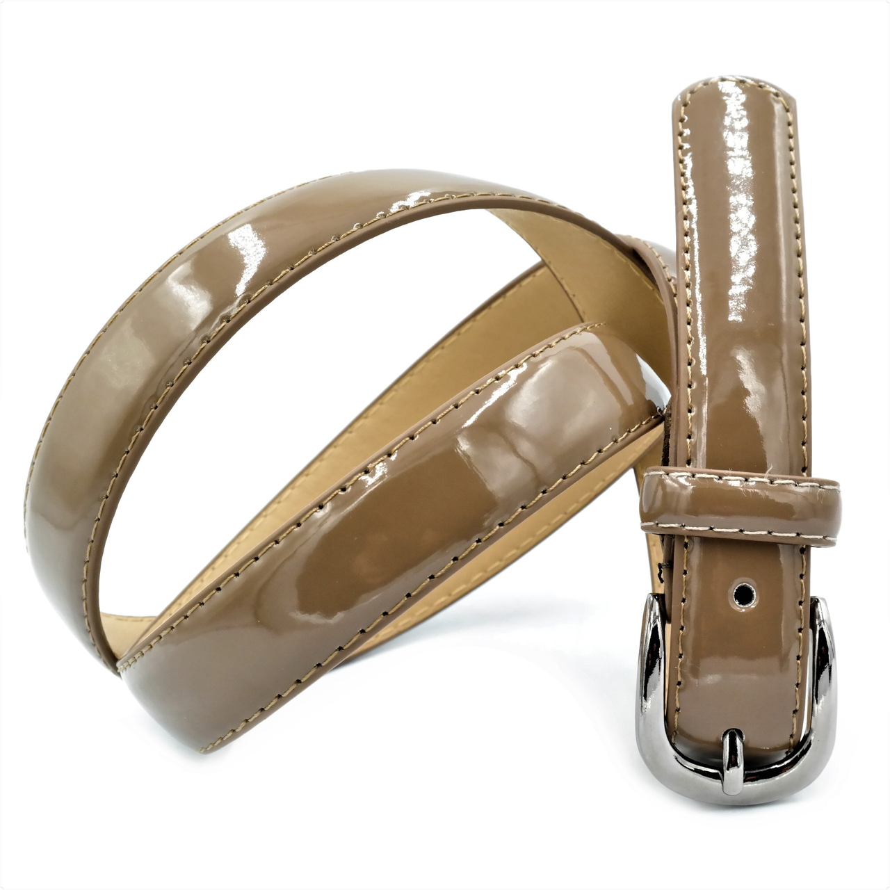 Жіночий ремінь Weatro nwzh-25-0046 Темно-бежевий, фото 1