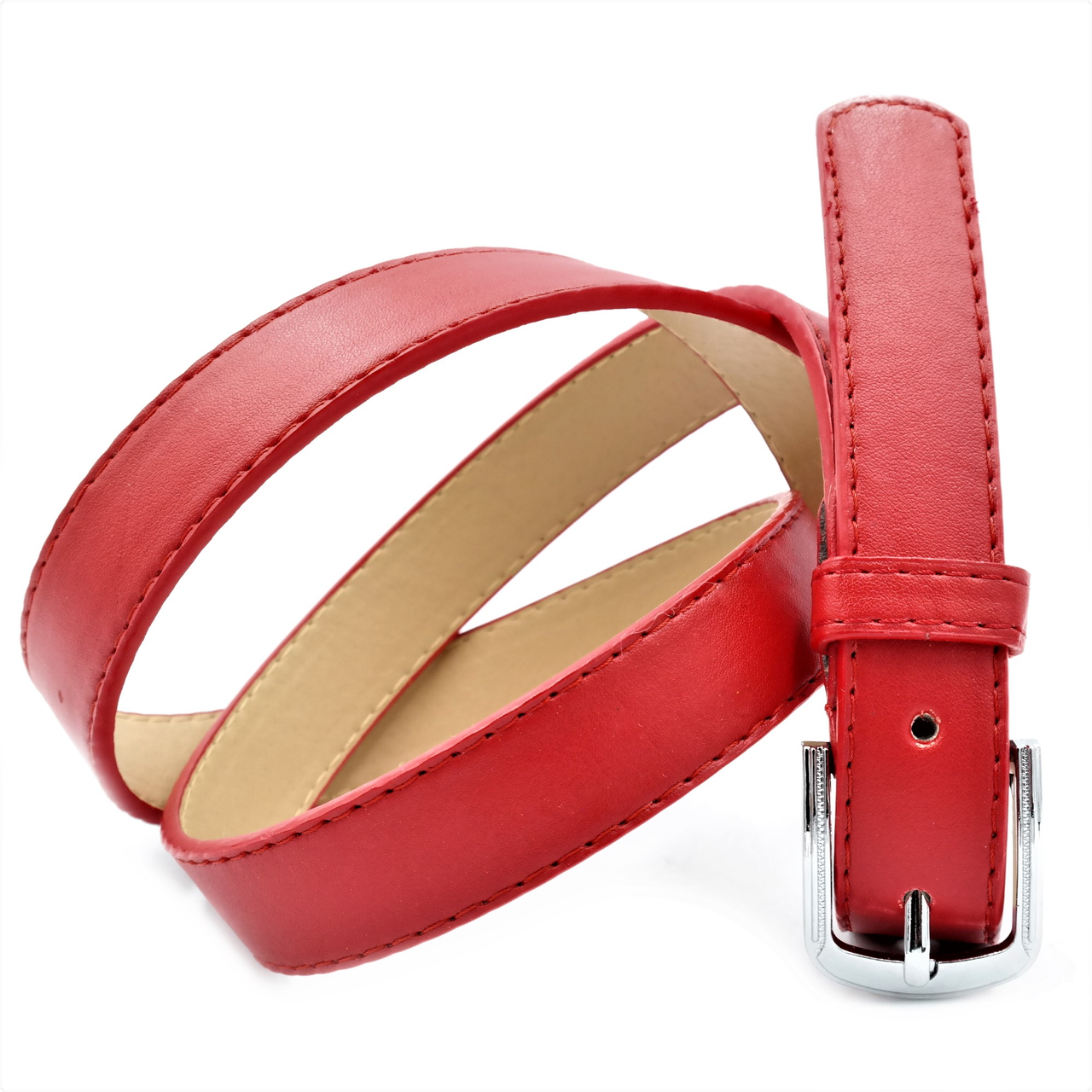 Жіночий ремінь Weatro nwzh-25-0032 Червоний, фото 1