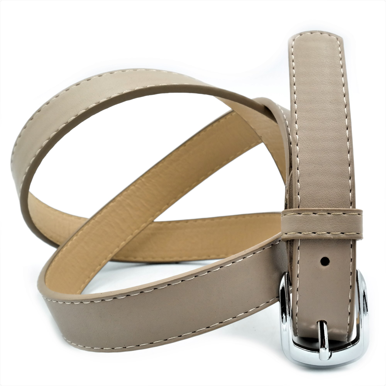 Жіночий ремінь Weatro nwzh-25-0047 Темно-бежевий, фото 1
