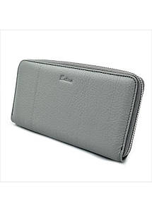 Жіночий шкіряний гаманець Weatro 570-B149-3 Сірий