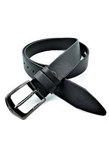 Ремінь чоловічий шкіряний Weatro Чорний jns-nw4k-ua-017