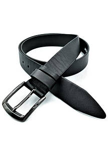 Ремінь чоловічий шкіряний Weatro Чорний jns-nw4k-ua-018