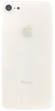 Задня кришка iPhone 8 біла в комплекті скло камери оригінал
