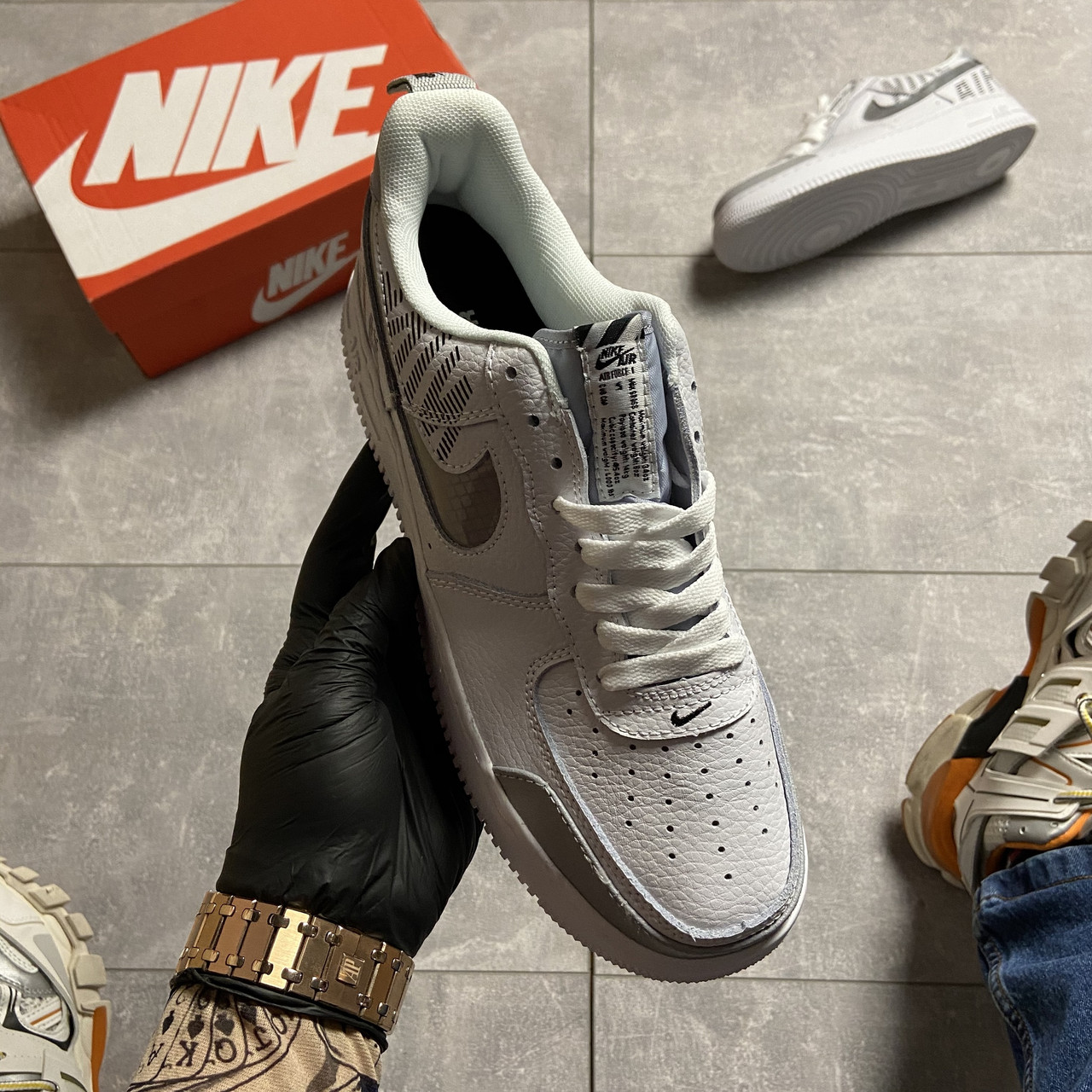 Nike Air Force 07 LV8 white grey 1 07 8 ID 1432704713 1590 Prom.ua