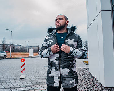 Off white parka deals