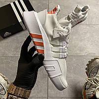 Кроссовки Adidas Equipment EQT Support Bask Adv White Orange, кроссовки адидас эквипмент ект суппорт баск адв