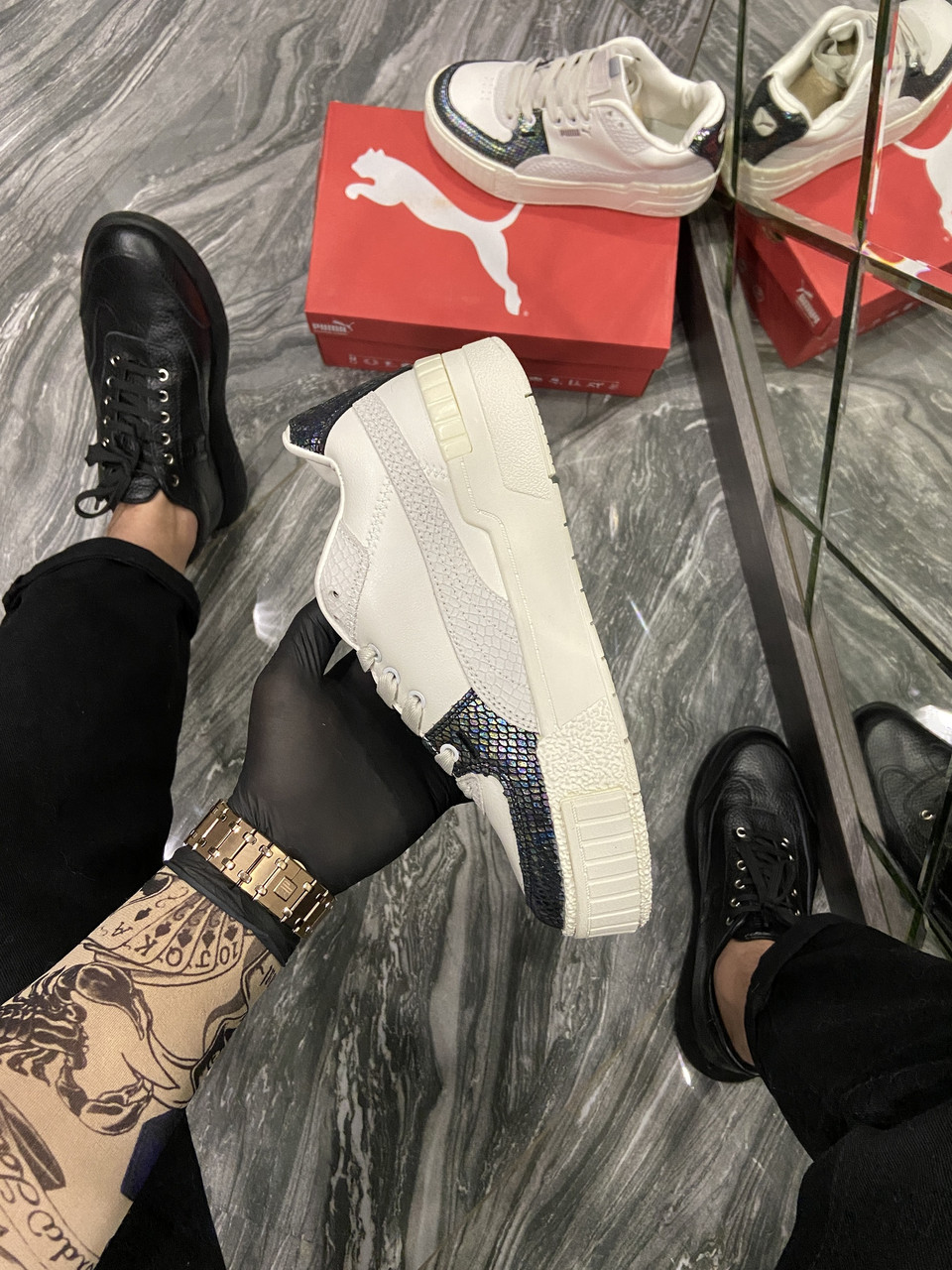 Puma beige animal cheap