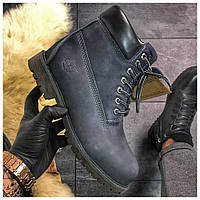 Мужские ботинки Timberland Grey осень-зима, осенние ботинки тимберленд осінні черевики тімберленд Timberland