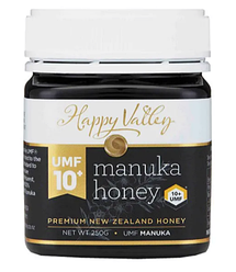 Мед Манука Manuka Honey UMF 10+ (MGO 263 mg/kg) Happy Valley 250 г Нова35 Доставка з ЄС