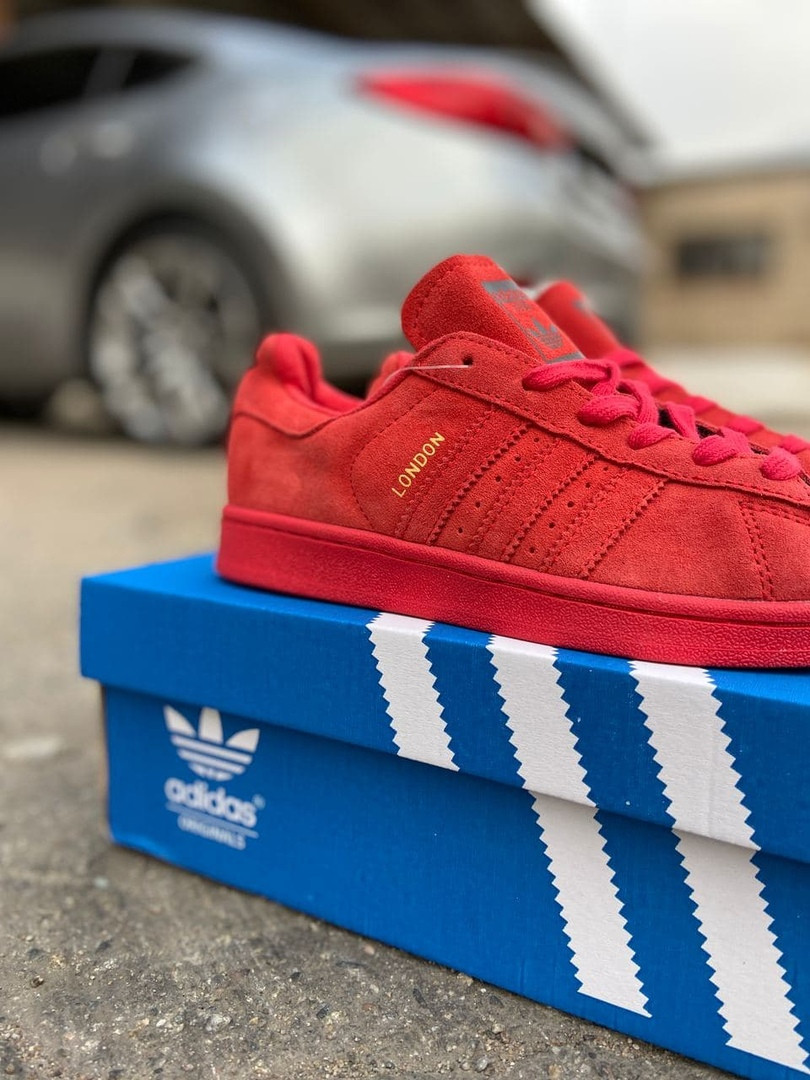 Adidas superstar london red cheap