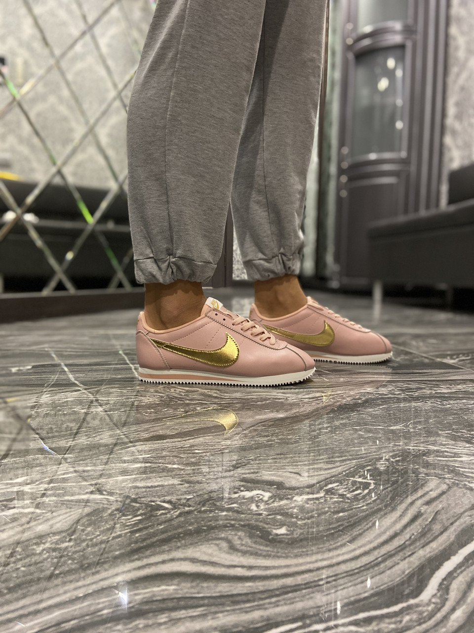 Nike Cortez Pink Gold Nike Cortez BIGL.UA 1432703887