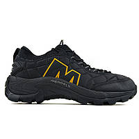 Мужские утепленные кроссовки Merrell Ice Cap Moc II Black Orange, чёрные кроссовки мерелл мок 2