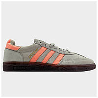 Мужские кроссовки Adidas Spezial ASH Orange Grey, серые кроссовки адидас специал