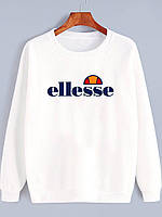 Женский белый свитшот с принтом "Ellesse"