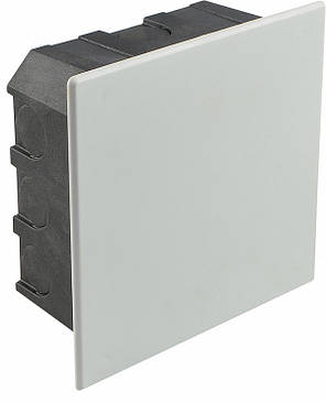 Розподільча коробка АСКО-УКРЕМ 160x160x65мм IP44 для монтажу в бетон, фото 2