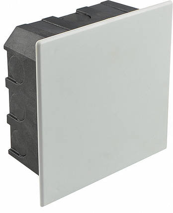 Розподільча коробка АСКО-УКРЕМ 100x100x45мм для бетонних стін, IP44, фото 1