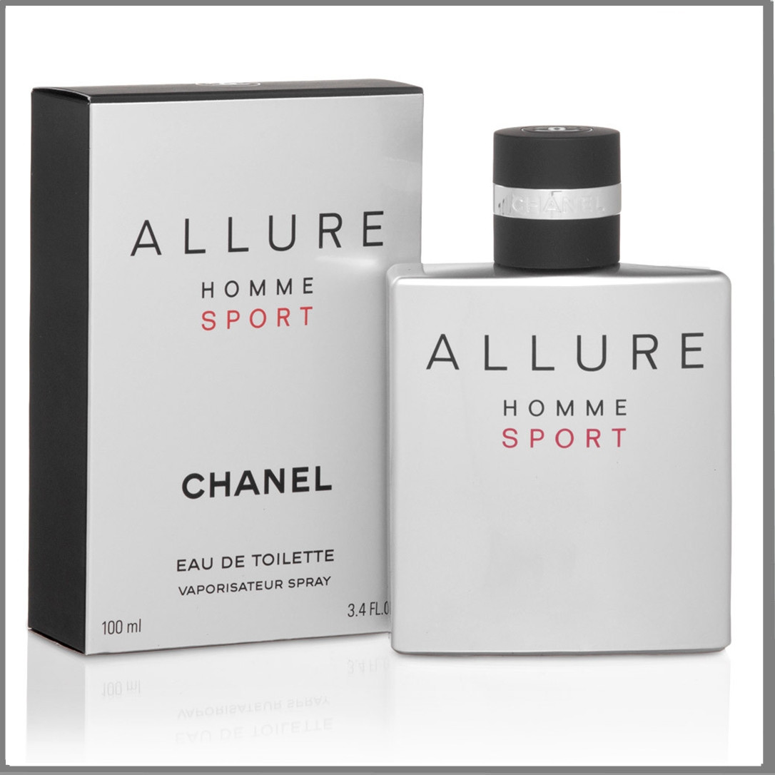 Chanel Allure Homme Sport туалетна вода 100 ml. (Шанель Аллюр Хом Спорт)