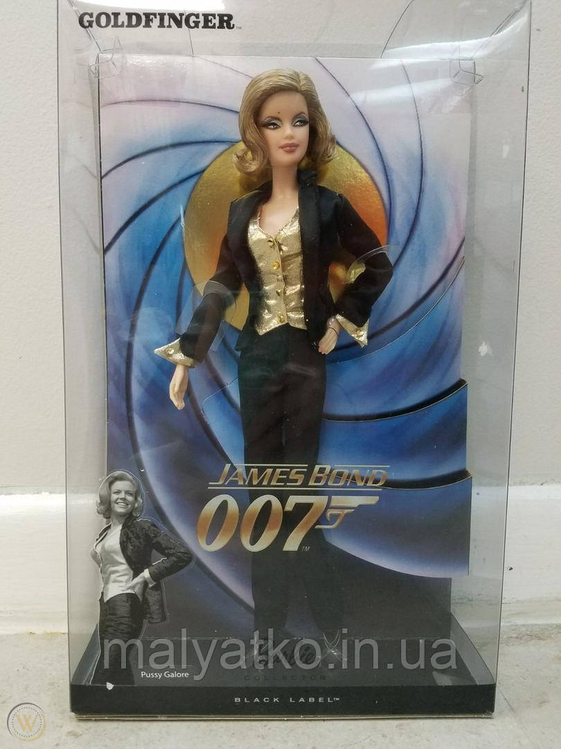 Лялька Барбі Джеймс Бонд 007 Голдфінгер Barbie James Bond 007 Pussy Galore Goldfinger