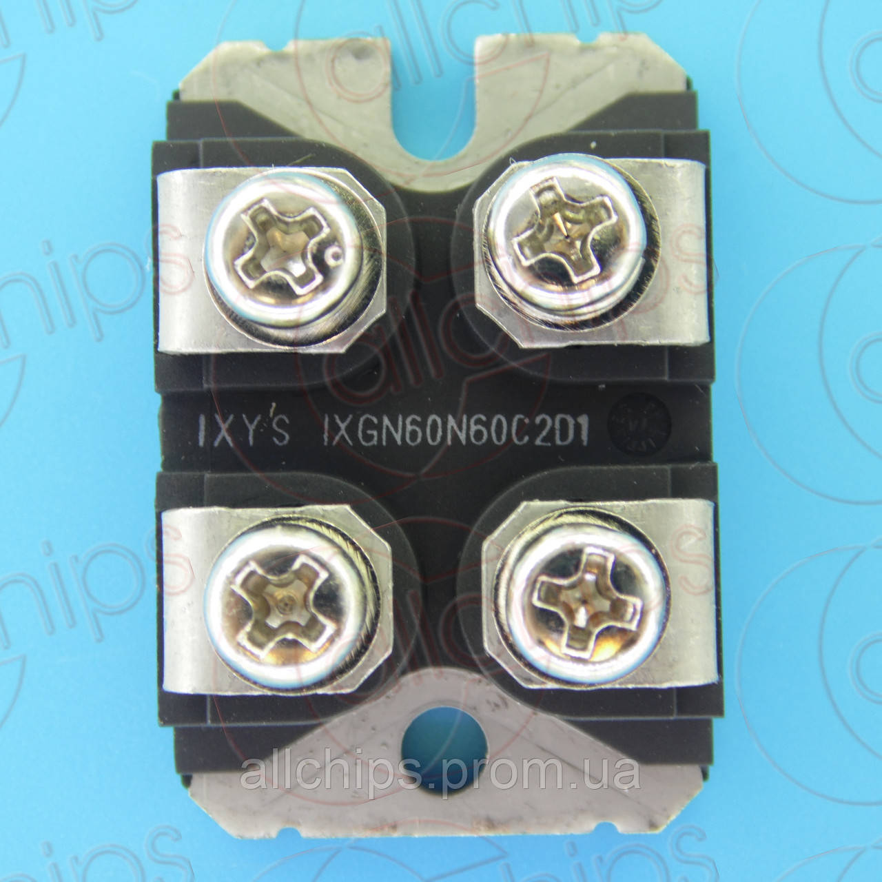 IGBT NPN 700В 75А Ixys IXGN60N60C2D1 SOT227B - фото 2 - id-p140938087