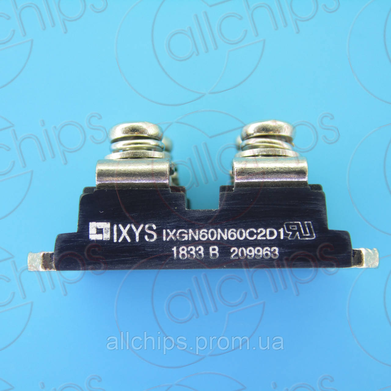 IGBT NPN 700В 75А Ixys IXGN60N60C2D1 SOT227B б/у - фото 3 - id-p1419553338