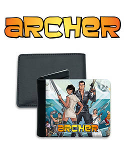 Кошелек Спецагент Арчер "Partners" / Archer Без відкидної кишені для документів