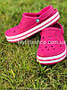 Сабо Crocs Bayaband Kids Clog 34 р 20.9-21.7 см Малинові 205100-J3 Raspberry, фото 5