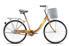 Міський жіночий велосипед TRINX CUTE 3.0  -7 швидкостей