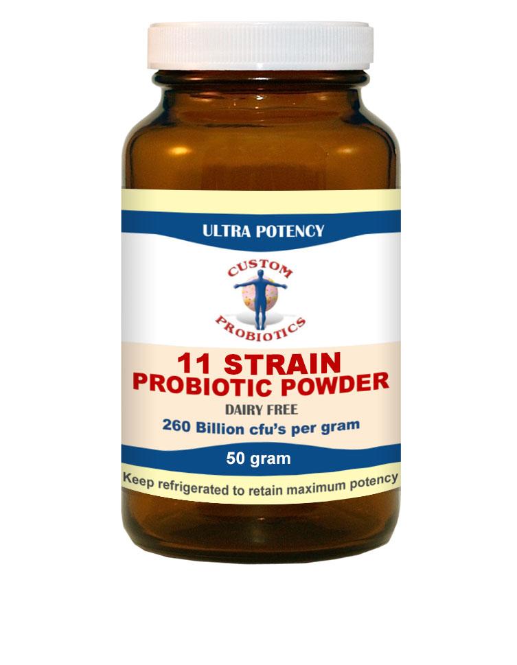 Custom Probiotics blend of 11 cultures / Пробіотична суміш 11 штамів пробіотиків 50 гр