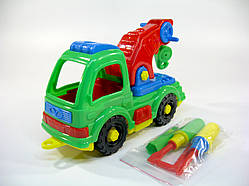 Розвивальний конструктор Евакуатор ТМ "Toys Plast", ключ, викрутки