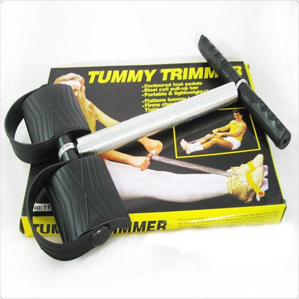Тренажер для тіла Tummy Trimmer, еспандер пружинний для преса, ніг і спини для дому, фото 1