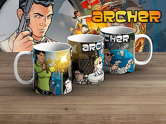 Чашка Спецагент Арчер "Carnage" / Archer