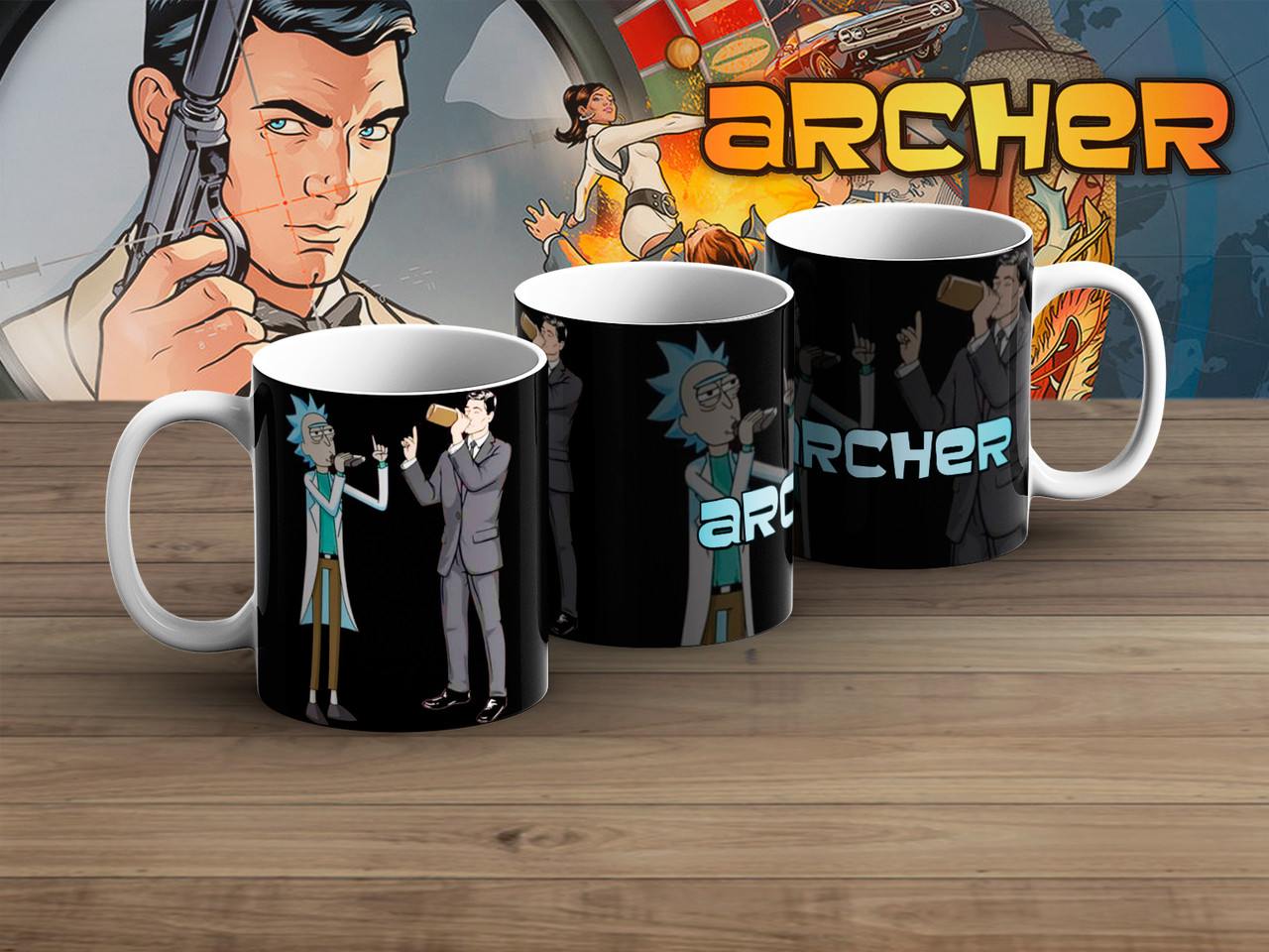 Чашка Спецагент Арчер "Drink" / Archer