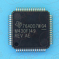 Микропроцессор 16Бит 64кБ TI MSP430F149IPMR-REV-AE LQFP64